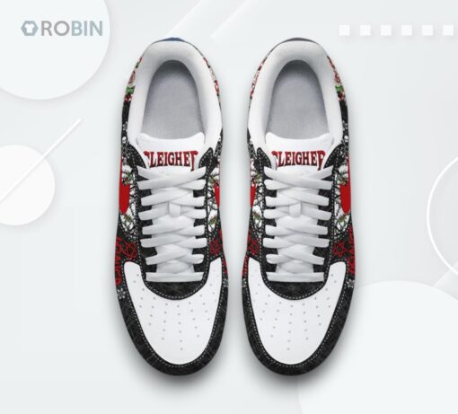 Christmas Slayer Air Force 1 Sneakers   Festive Design for Holiday Vibes