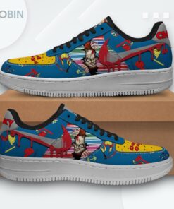 Chucky Good Boy Air Force 1 Sneakers   Unique Printed Design for Fans Chucky Good Boy Air Force 1 Sneakers   Unique Printed Design for Fans