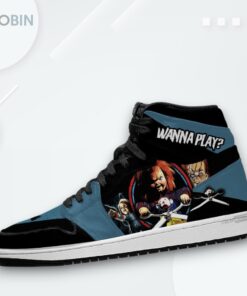 Chucky Jordan 1 High – Horror Custom Sneakers Chucky Jordan 1 High – Horror Custom Sneakers
