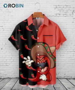 Cinco De Mayo Chili Pepper Hawaiian Shirt Mexican Aloha Shirt