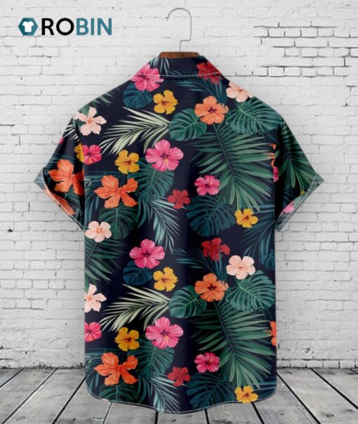 Cinco De Mayo Dinosaur Hawaiian Shirt –  Tropical Mexican Aloha Shirt