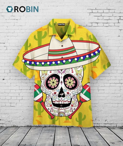 Cinco De Mayo Hawaiian Shirt –  Mexican Aloha Print