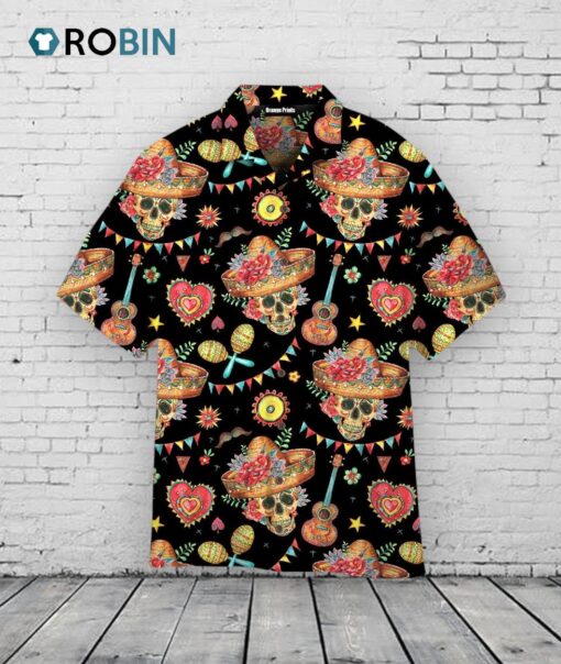 Cinco De Mayo Hawaiian Shirt –  Mexican Fiesta Print
