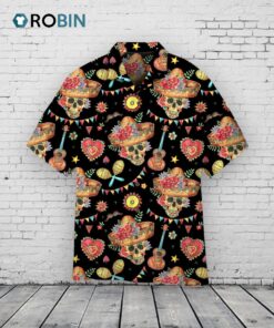 Cinco De Mayo Hawaiian Shirt – Mexican Fiesta Print Cinco De Mayo Hawaiian Shirt – Mexican Fiesta Print