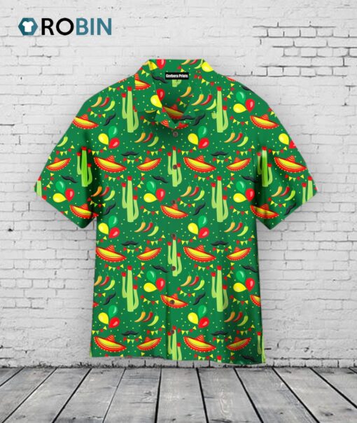 Cinco De Mayo Hawaiian Shirt –  Mexican Party Pattern