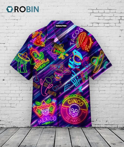 Cinco De Mayo Hawaiian Shirt –  Mexican Party Purple