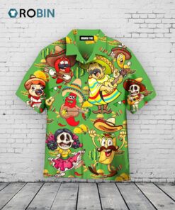 Cinco De Mayo Taco Hawaiian Shirt –  Mexican Festival Aloha Shirt