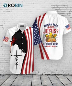 Cinco De Mayo Taco Jesus Hawaiian Shirt –  Mexican Aloha