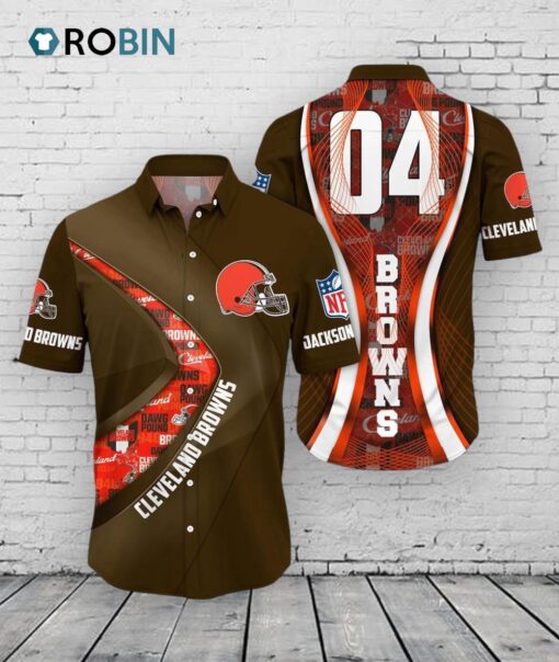 Cleveland Browns Hawaiian Shirt –  Super Bowl LIX Fan Souvenir