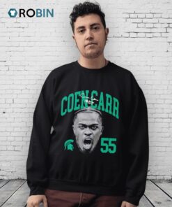 Coen Carr Michigan State Spartans Portrait Shirt