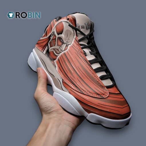 Colossal Titan Jordan 13 Sneakers – Shingeki No Kyojin Inspired Shoes