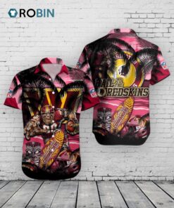 Commanders Hawaiian Shirt Aloha Football Fanatics