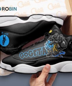 Custom Anime Gogeta Jordan 13 Sneakers – Unique Printed Design Shoes