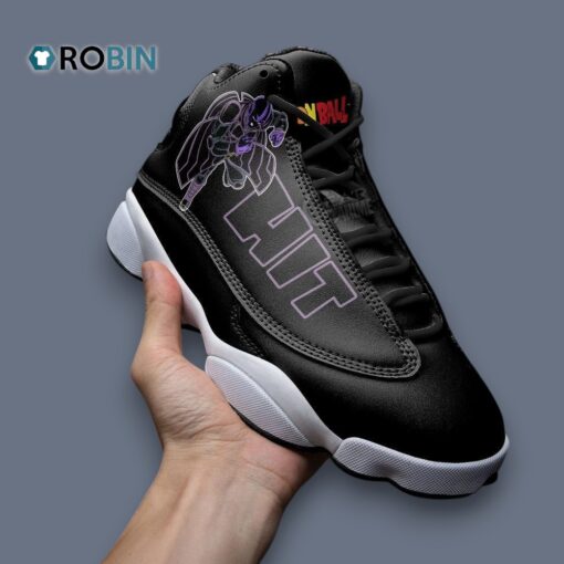 Custom Anime Jordan 13 Sneakers – DBS Hit Design Shoes for Anime Fans