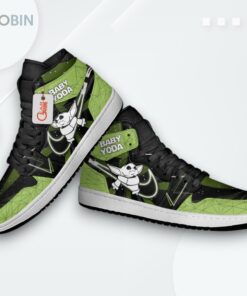 Custom Baby Yoda Jordan 1 High – Unique Fan Sneakers