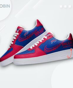 Custom Buffalo Bills Air Force 1 Sneakers   Personalized Team Spirit Shoes Custom Buffalo Bills Air Force 1 Sneakers   Personalized Team Spirit Shoes