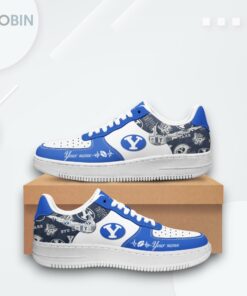 Custom BYU Cougars Air Force 1 Shoes – Unique Design for Fans Custom BYU Cougars Air Force 1 Shoes – Unique Design for Fans