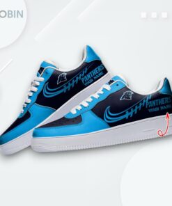 Custom Carolina Panthers Air Force 1 Sneakers   Personalized Design Shoes Custom Carolina Panthers Air Force 1 Sneakers   Personalized Design Shoes