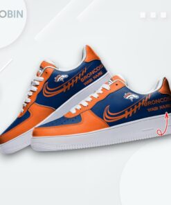 Custom Denver Broncos Air Force 1 Sneakers   Unique Design for Fans Custom Denver Broncos Air Force 1 Sneakers   Unique Design for Fans