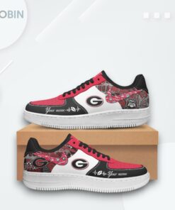 Custom Georgia Bulldogs Air Force 1 Shoes   Personalized Design Custom Georgia Bulldogs Air Force 1 Shoes   Personalized Design