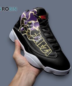 Custom Golden Frieza Jordan 13 Anime Sneakers – Unique Dragon Ball Z Shoes