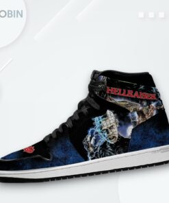 Custom Horror Jordan 1 High – Pinhead Fan Sneakers Custom Horror Jordan 1 High – Pinhead Fan Sneakers