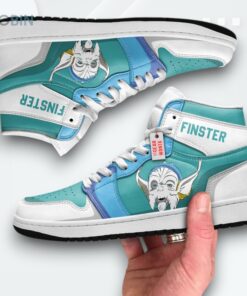 Custom Jordan 1 High Sneakers Mighty Morphin Finster Art Custom Jordan 1 High Sneakers Mighty Morphin Finster Art