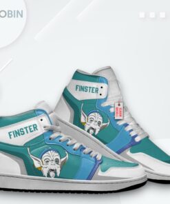 Custom Jordan 1 High Sneakers Mighty Morphin Finster Art Custom Jordan 1 High Sneakers Mighty Morphin Finster Art