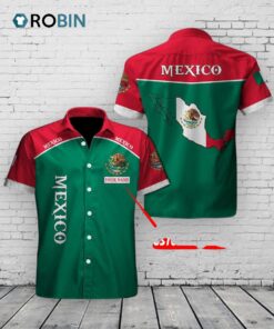 Custom Mexico Map Hawaiian Shirt – Mexican Aloha Shirt Custom Mexico Map Hawaiian Shirt – Mexican Aloha Shirt