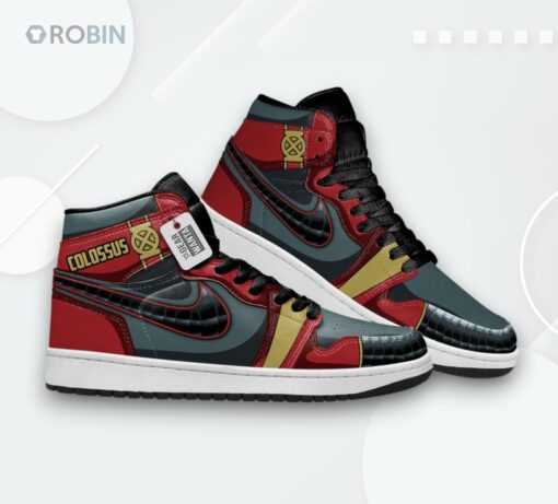 Custom Movie Sneakers – Colossus Jordan 1 High Top Shoes