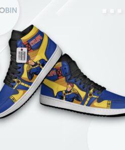Custom Movie Sneakers Cyclops Jordan 1 High Top Shoes Custom Movie Sneakers Cyclops Jordan 1 High Top Shoes