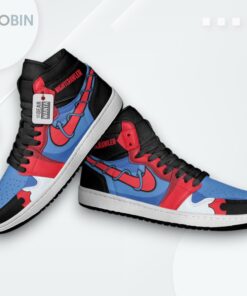 Custom Nightcrawler Jordan 1 High – Movie Theme Sneakers Custom Nightcrawler Jordan 1 High – Movie Theme Sneakers