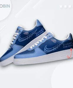 Custom Tennessee Titans Air Force 1 Sneakers Personalized Fan Shoes Custom Tennessee Titans Air Force 1 Sneakers Personalized Fan Shoes