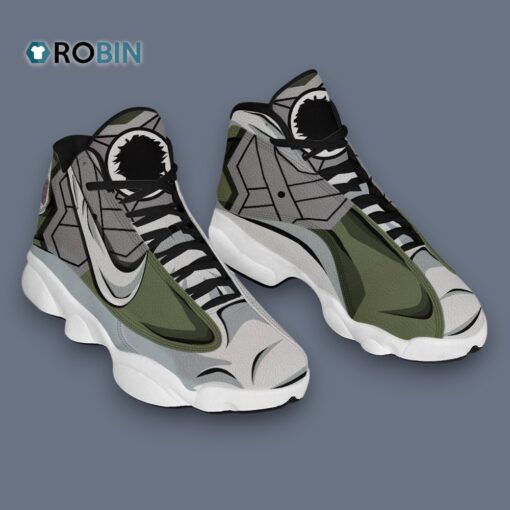 Custom Toshinori Yagi Jordan 13 Sneakers – Unique Anime Inspired Design
