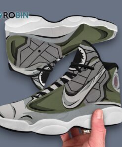 Custom Toshinori Yagi Jordan 13 Sneakers – Unique Anime Inspired Design