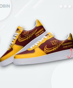 Custom Washington Commanders Air Force 1 Sneakers   Personalized Team Design Custom Washington Commanders Air Force 1 Sneakers   Personalized Team Design