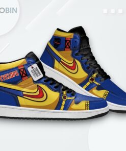 Cyclops Movie Custom Jordan 1 High Sneakers