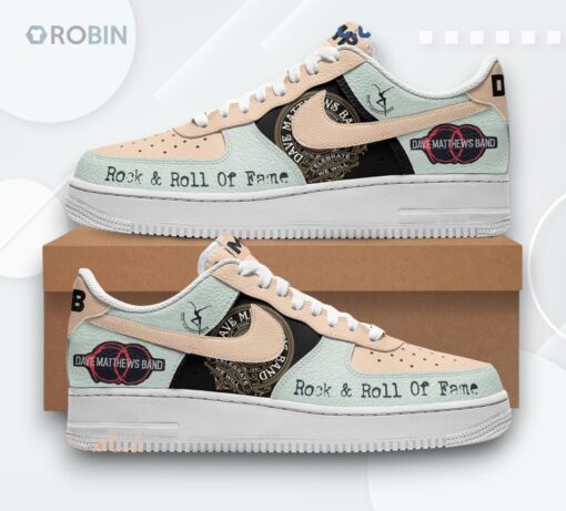 Dave Matthews Band Hall of Fame Air Force 1 Shoes   Celebrate Design