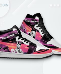 Daisy Duck Jordan 1 High – Custom Silhouette Sneakers Daisy Duck Jordan 1 High – Custom Silhouette Sneakers