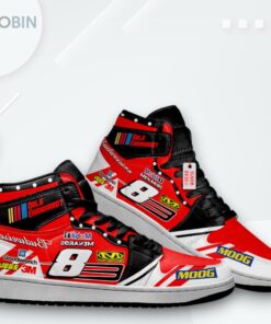 Dale Earnhardt Jordan 1 High – Born On Date Custom Sneakers #8 Dale Earnhardt Jordan 1 High – Born On Date Custom Sneakers #8