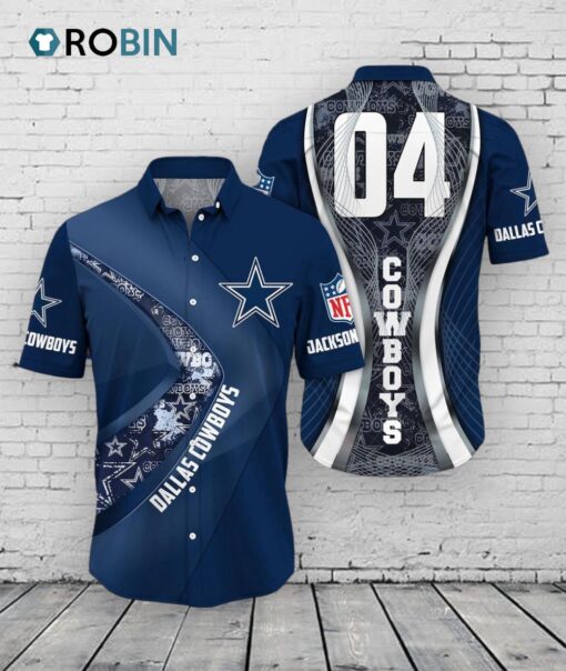 Dallas Cowboys Hawaiian Shirt –  Super Bowl LIX Custom Fan Gift