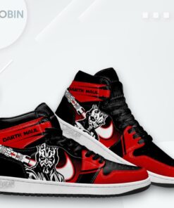 Darth Maul Jordan 1 High – Star Wars Sneakers Fan Gift
