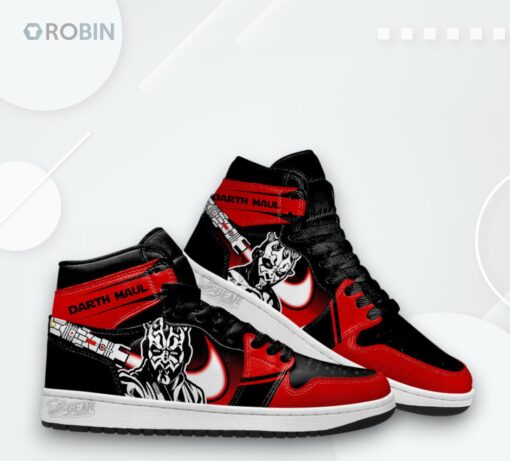 Darth Maul Jordan 1 High – Star Wars Sneakers Fan Gift