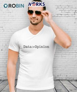 Data Bigger Opinion Shirt