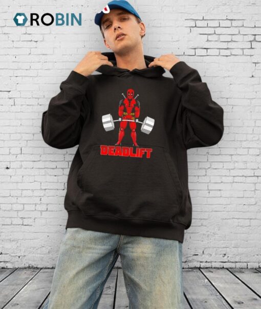 Deadlift Deadpool Weightlifting Shirt