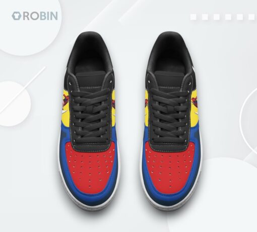 Deadpool & Wolverine Graphic Air Force 1 Shoes   Fight Scene Fan Design