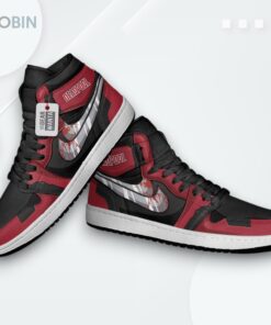 Deadpool Jordan 1 High – Custom Name Sneakers Deadpool Jordan 1 High – Custom Name Sneakers