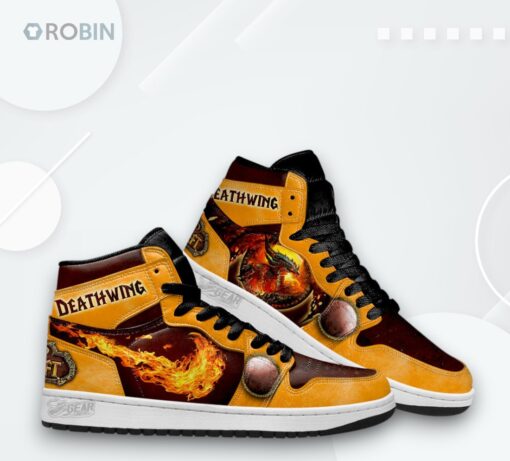 Deathwing Jordan 1 High – Warcraft Dragon Sneakers