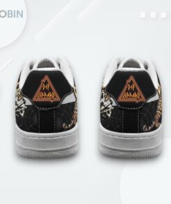 Def Leppard Inspired Air Force 1 Shoes   You’re Much Too Fast Too Strong Design