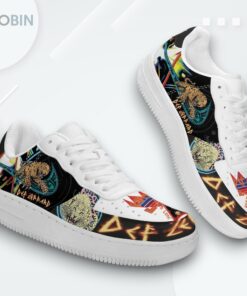 Def Leppard ‘Pour Some Sugar On Me’ Graphic Air Force 1 Sneakers